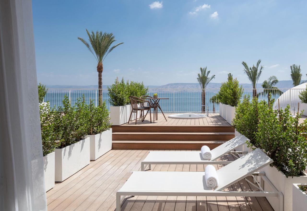 Galei Kinneret Hotel Tiberias Exterior foto